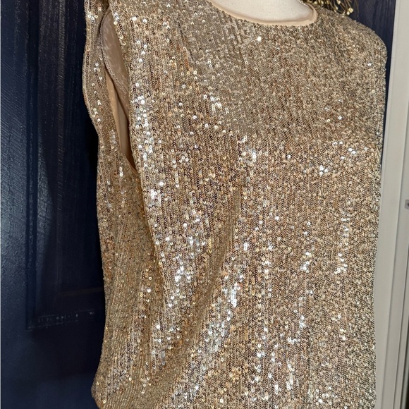 Maurices edgely Sequin Padded Shoulder Top NWT size M - Picture 2 of 13